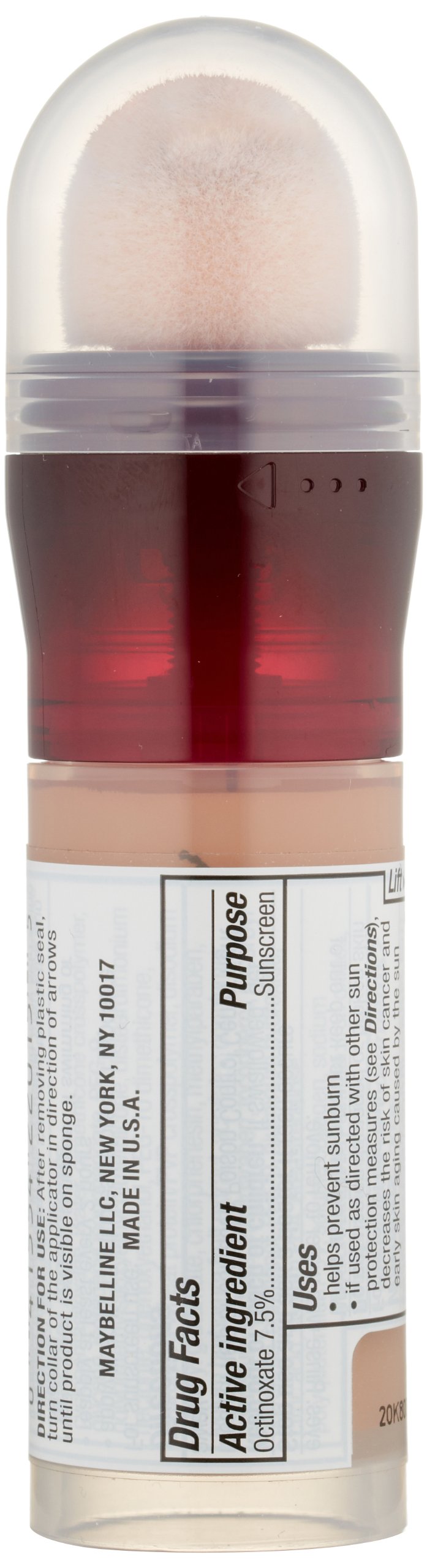Maybelline Instant Age Rewind Eraser Treatment Makeup, Medium Beige, 0.68 Fl Oz