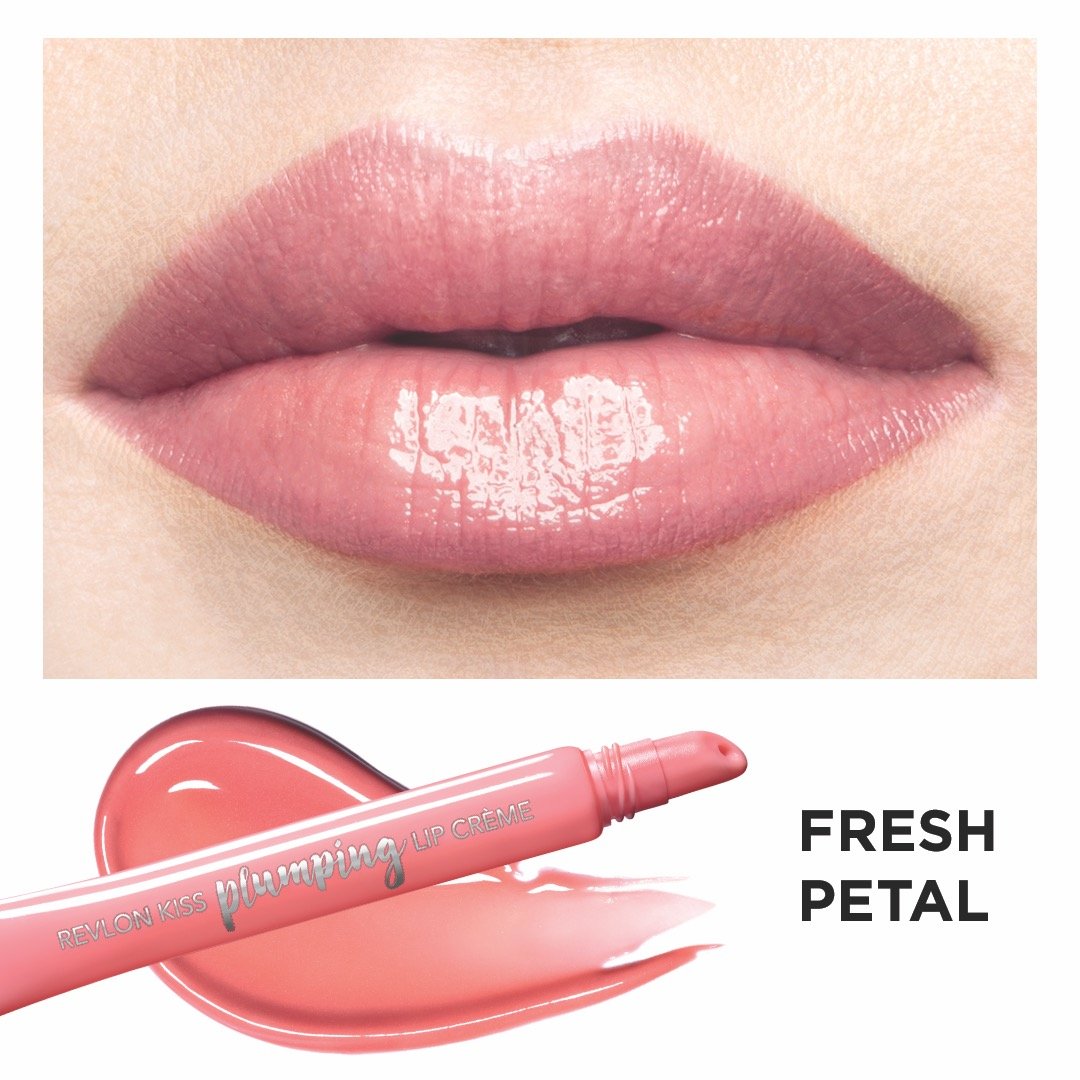 REVLON Kiss Plumping Lip Creme, Fresh Petal Beauty & Personal Care REVLON