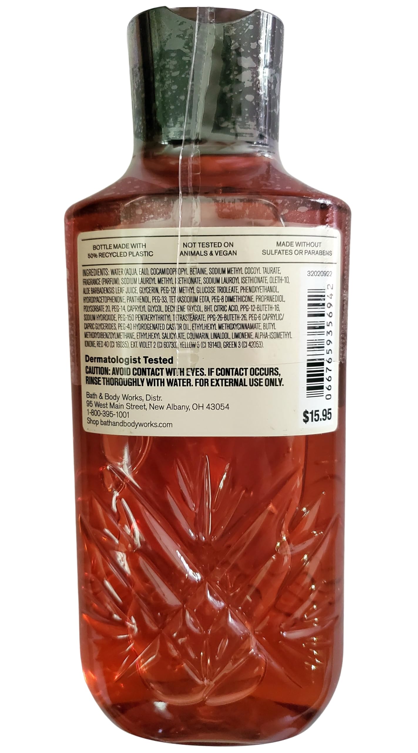 Bath & Body Works Men's Whiskey Toast Ultimate Hydration Body Cream and 3-in-1 Body and Face Wash 2 Piece Set Beauty & Personal Care Bath & Body Works