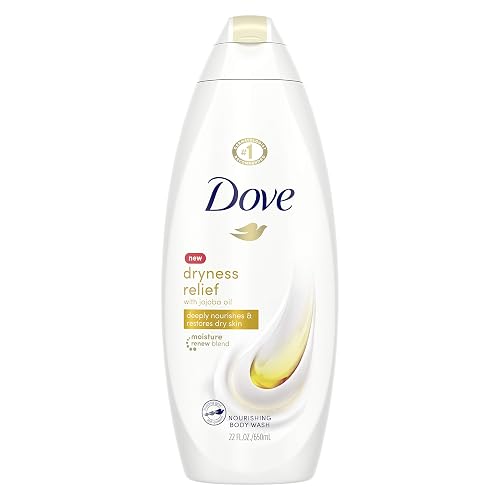 Dove Body Wash For Dry Skin Dryness Relief With Authentic Jojoba Oil 22 oz Beauty & Personal Care Dove