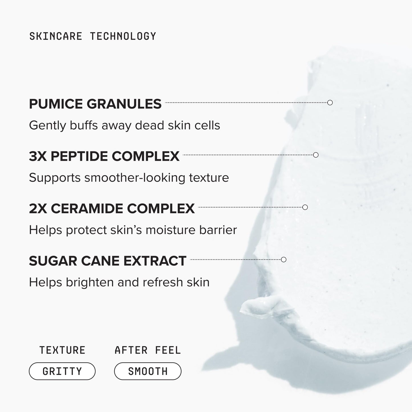 DRMTLGY Microdermabrasion Scrub - Face Exfoliator to Smooth & Polish Dull, Rough Skin - Gentle Facial Scrub with Pumice - 2 oz Beauty and Personal Care DRMTLGY