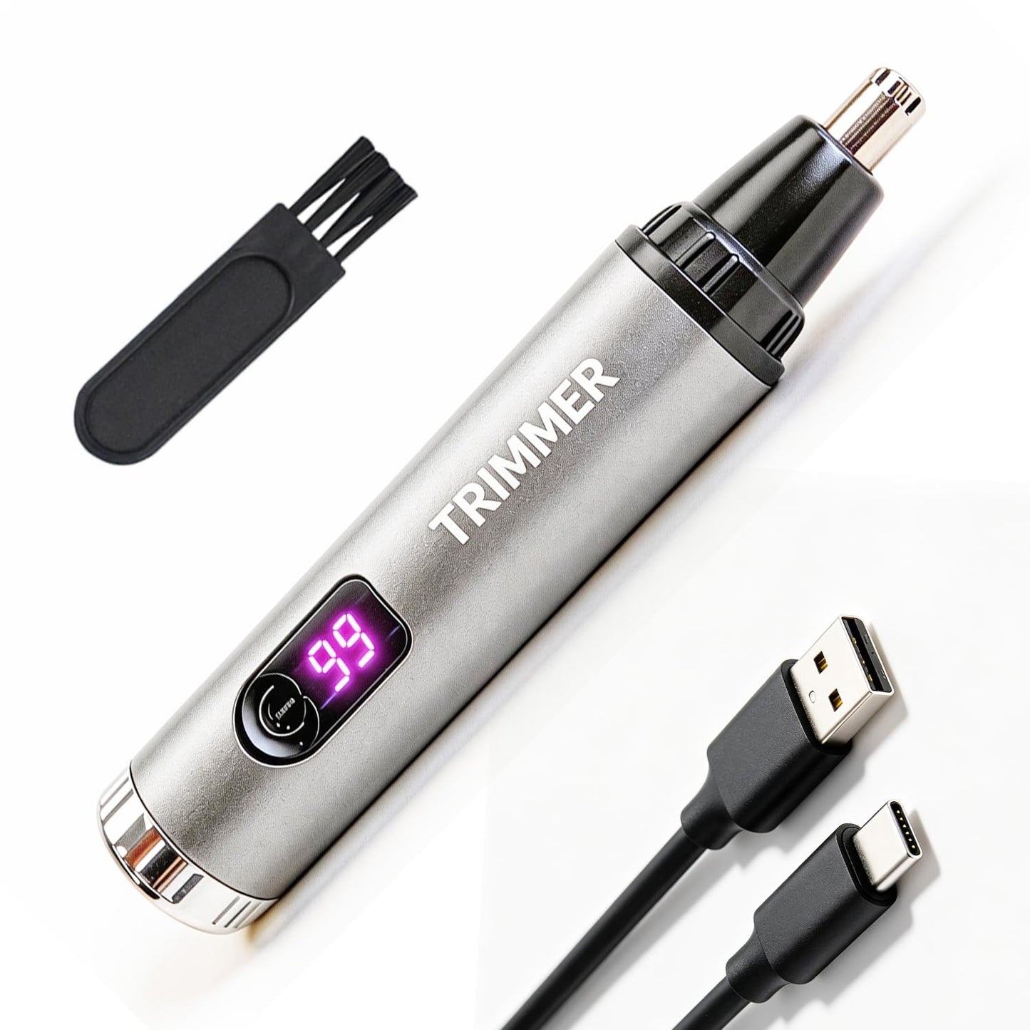 Pemoupnd Ear and Nose Hair Trimmer Clipper,Portable Easy Clean for Men Women Beauty and Personal Care Pemoupnd