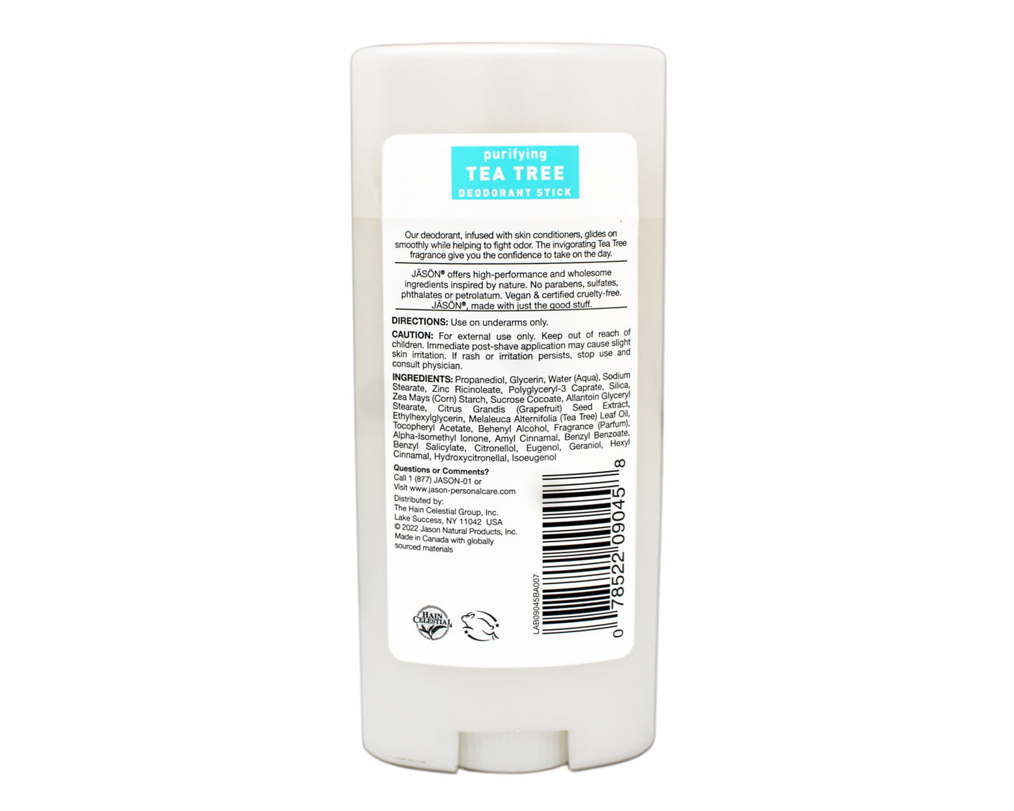 Jason Purifying Tea Tree Deodorant Stick - 2.5 oz Beauty and Personal Care JASON