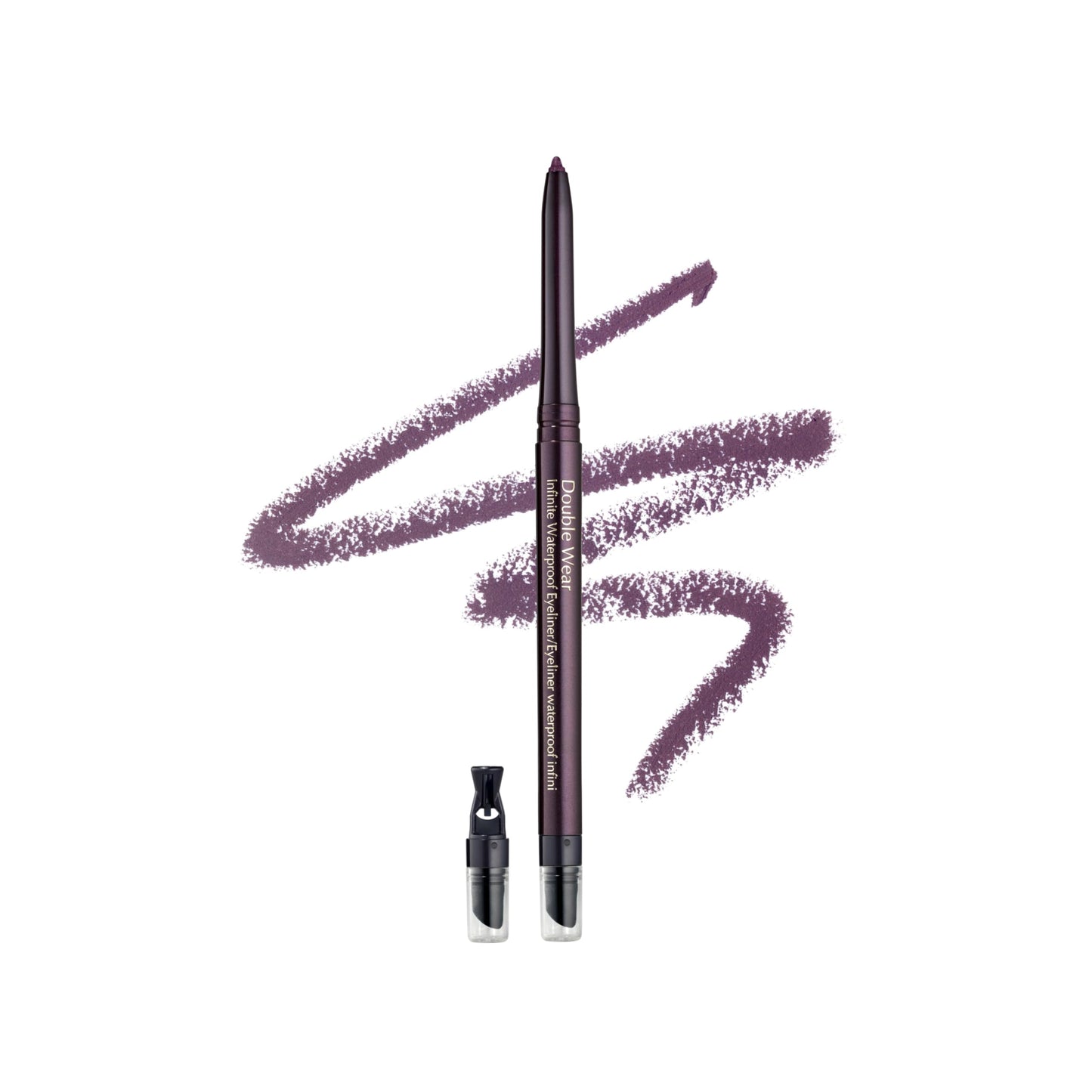 Estée Lauder Double Wear Long-Lasting Infinite Waterproof Eyeliner Pencil | Includes Built-In Sharpener, 06 Deep Plum Beauty & Personal Care Estée Lauder