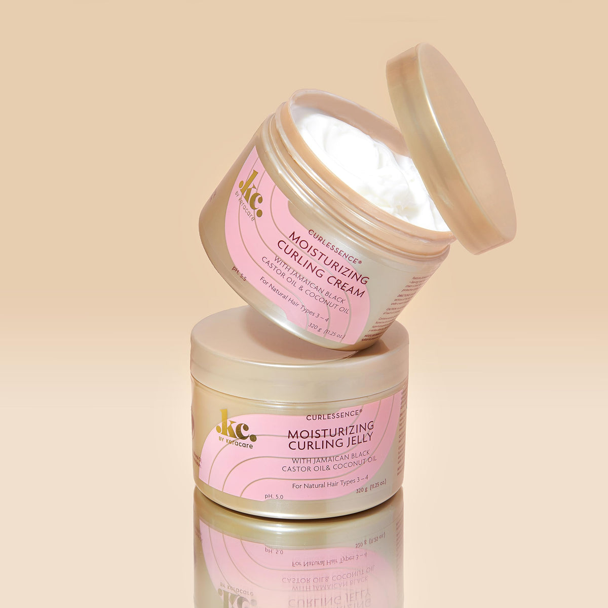 KeraCare CurlEssence Moisturizing Coconut Curling Cream - With Jamaican Black Castor Oil & Coconut Oil - For Curly Hair - SIlicone and Paraben Free Beauty & Personal Care KeraCare