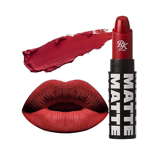 Kiss Ruby Kisses Matte Lipstick Kiss Red,1 Count Beauty & Personal Care Ruby Kisses