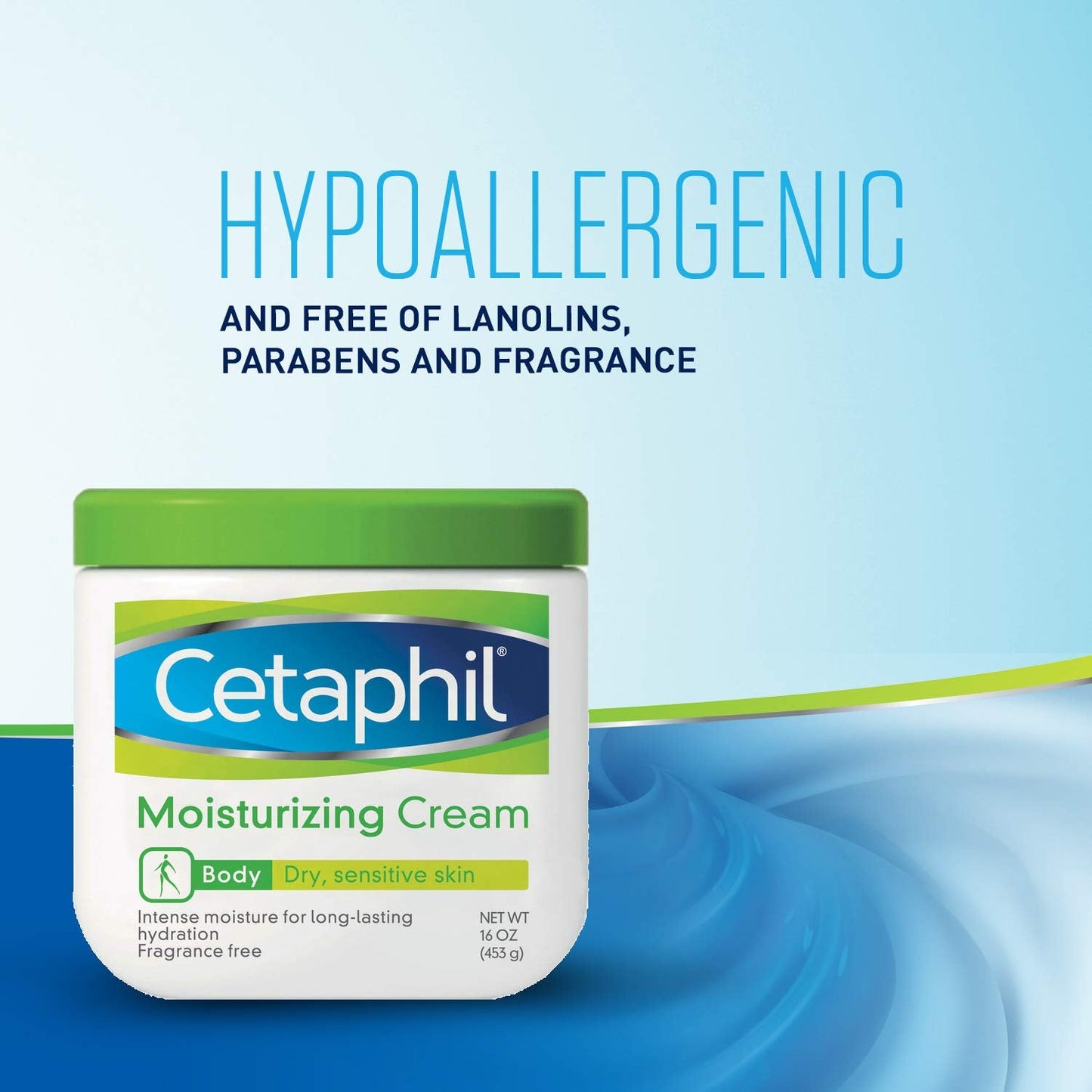 Cetaphil Moisturizing Cream for Very Dry/Sensitive Skin, Fragrance Free, 16 Ounce, Pack of 6 Beauty & Personal Care Cetaphil