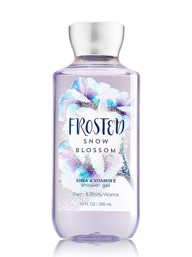 Bath and Body Works Frosted Snow Blossom Shower Gel. 10 Oz. Beauty & Personal Care Bath & Body Works