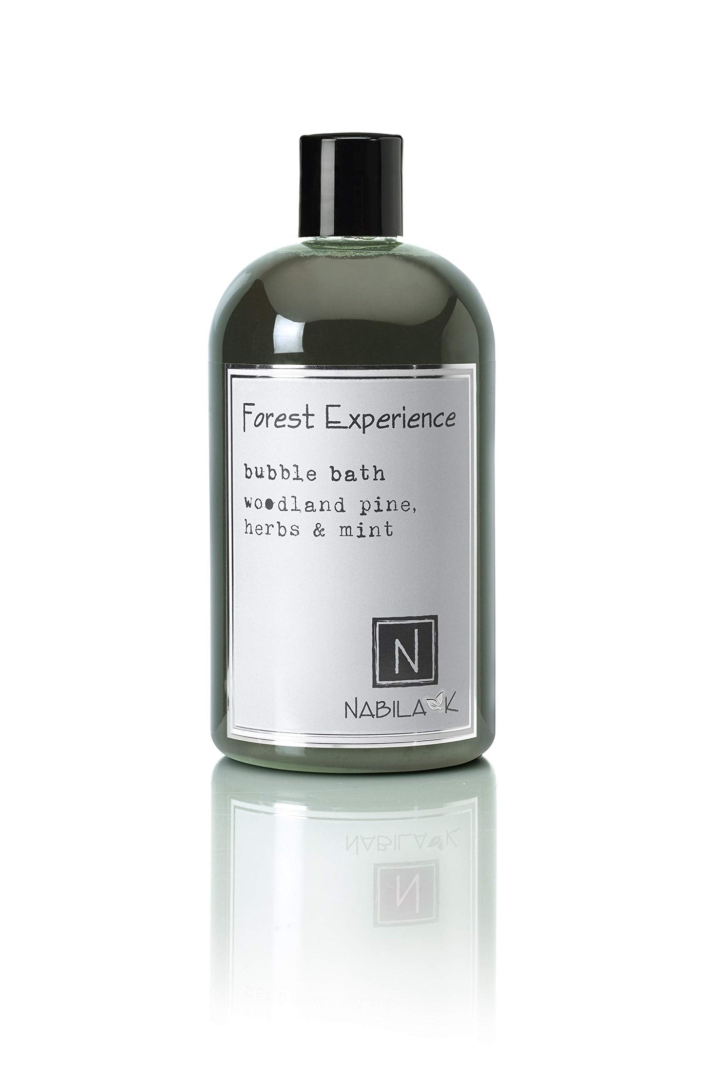 Nabila K Forest Experience Bubble Bath with Pine, Herbs & Mint - Natural & Organic, Sulfate-Free, Tear-Free - Luxury Aromatherapy Bath Soak Beauty and Personal Care Nabila K