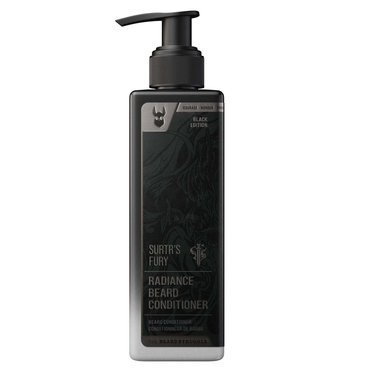 The Beard Struggle - Marksman's Beard Conditioner - Surtr's Fury, Platinum Collection - Nourish, Softens, & Strengthens Beard - Radiance Beard Beauty and Personal Care The Beard Struggle