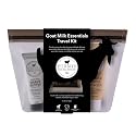 Dionis Goat Milk Vanilla Bean Hand Cream, Body Lotion, Whipped Body Scrub, Shave Butter, Bar Soap 6 oz & Carrying Case 6-Piece Travel Set Beauty & Personal Care Dionis