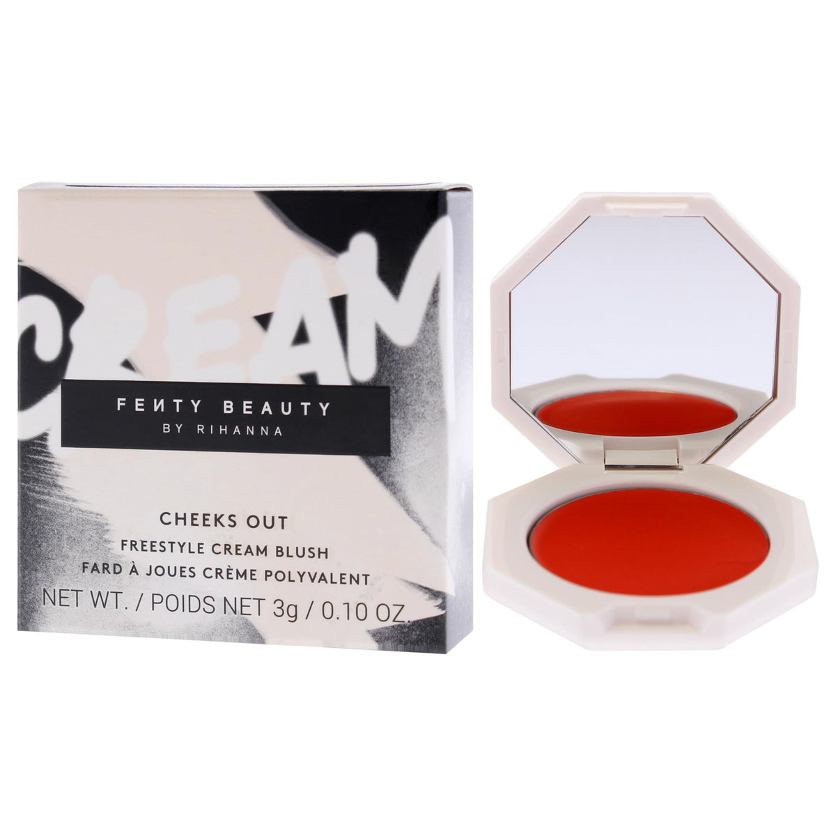Cheeks Out Freestyle Cream Blush - Big Melons by Fenty Beauty for Women - 0.1 oz Blush