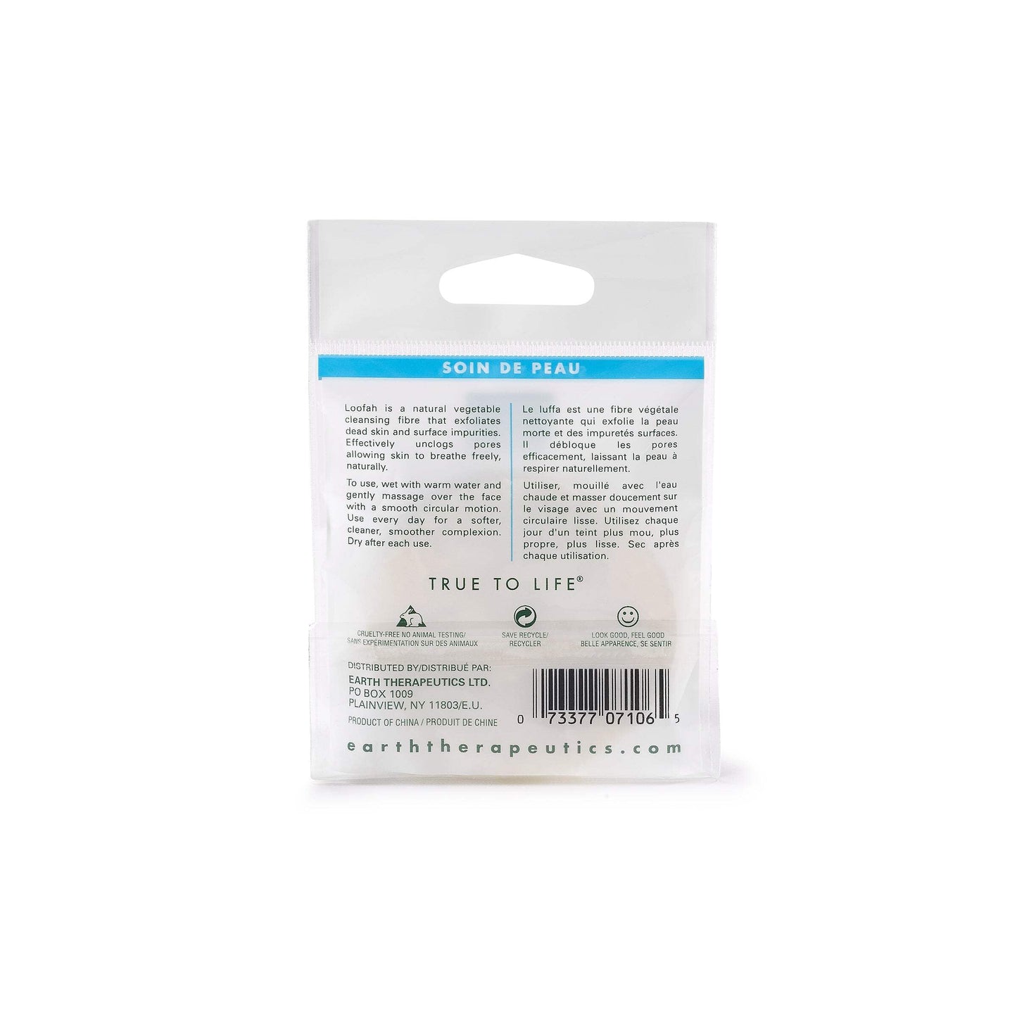 Earth Therapeutics Loofah Complexion Discs - 3 Pack Beauty and Personal Care Earth Therapeutics