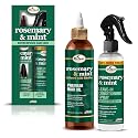 Difeel Rosemary & Mint Hair Care Set - 8oz Hair Oil and 8oz Leave-in Conditioning Spray in a Gift Box Beauty & Personal Care Difeel