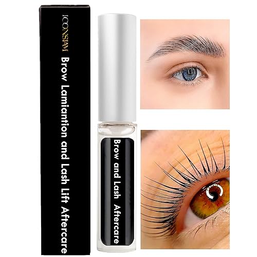 Brow Lamination and Lash Lift Nutrition Clear Eyelash Perm Aftercare Save Burning Eyelash & Eyebrow, Keratin Boost Care Fix Messy Brows/Lashes into Beauty & Personal Care Libeauty