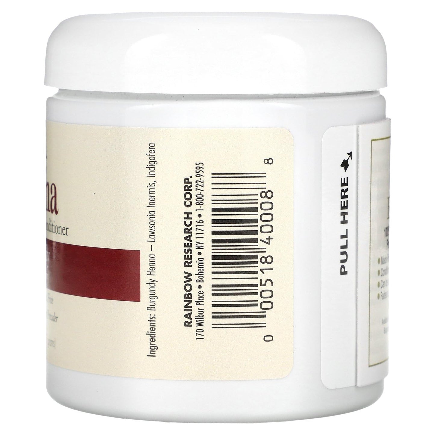 Rainbow Research Henna Hair Color and Conditioner, Persian Burgundy Dark Auburn, 4 Ounce Beauty & Personal Care Rainbow Research