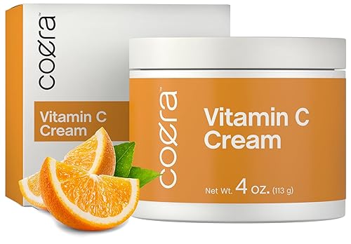Coera Vitamin C Cream | 4oz | For Face, Dark Spots, Body, and Skin | Brightening, Hydrating, & Firming Moisturizer | Free of Parabens, SLS Beauty & Personal Care Coera