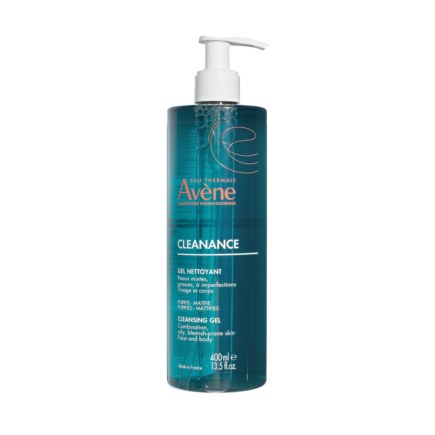 brand Avène Cleanance Cleansing Gel Soap Free Cleanser for Face & Body Beauty and Personal Care Eau Thermale Avène