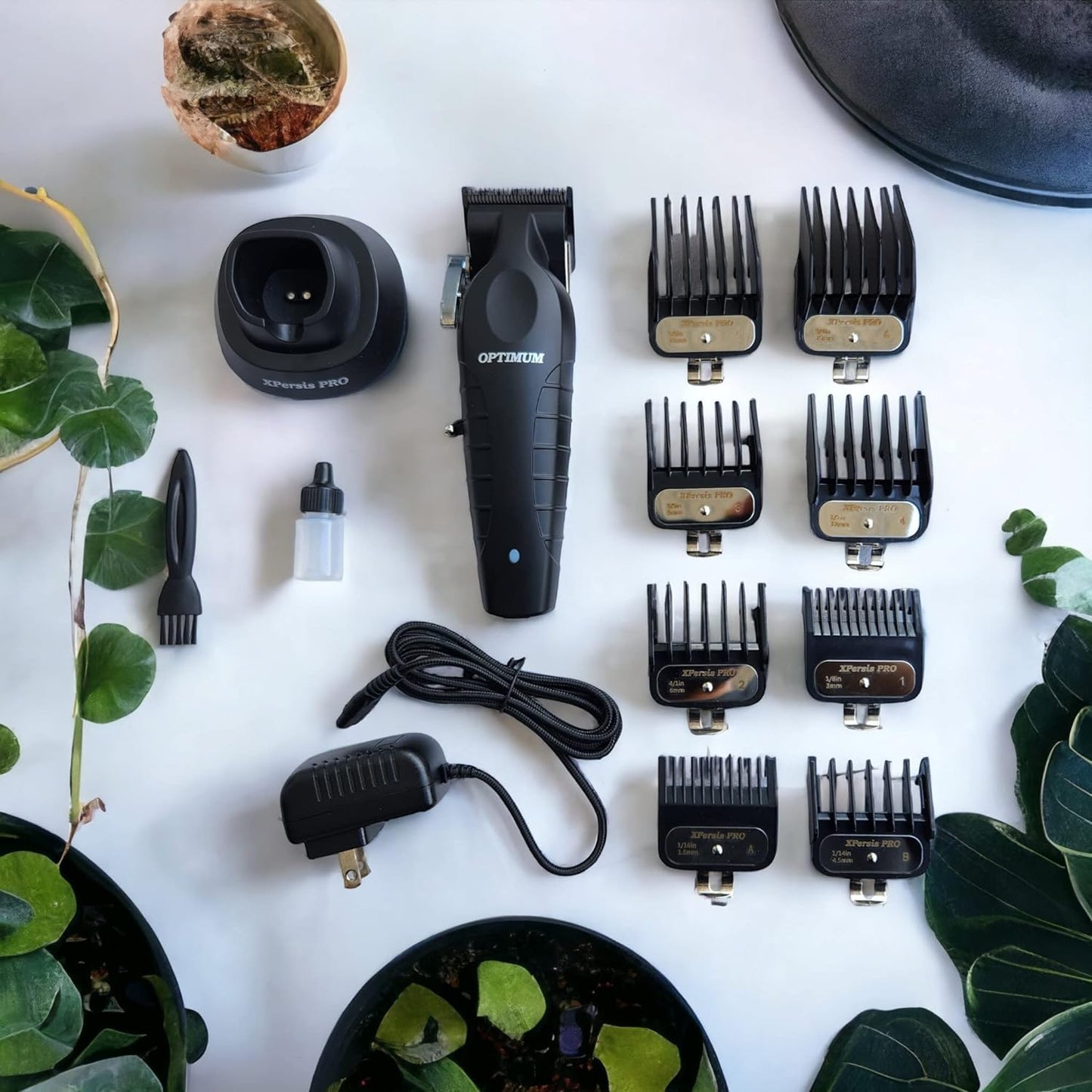 XPERSIS PRO Optimum Hair Clipper for Men, Barbers Professional Cordless Hair Clipper Floating Lever Ergonomic,Cordless Hair Trimmer Ego Beauty and Personal Care XPERSIS