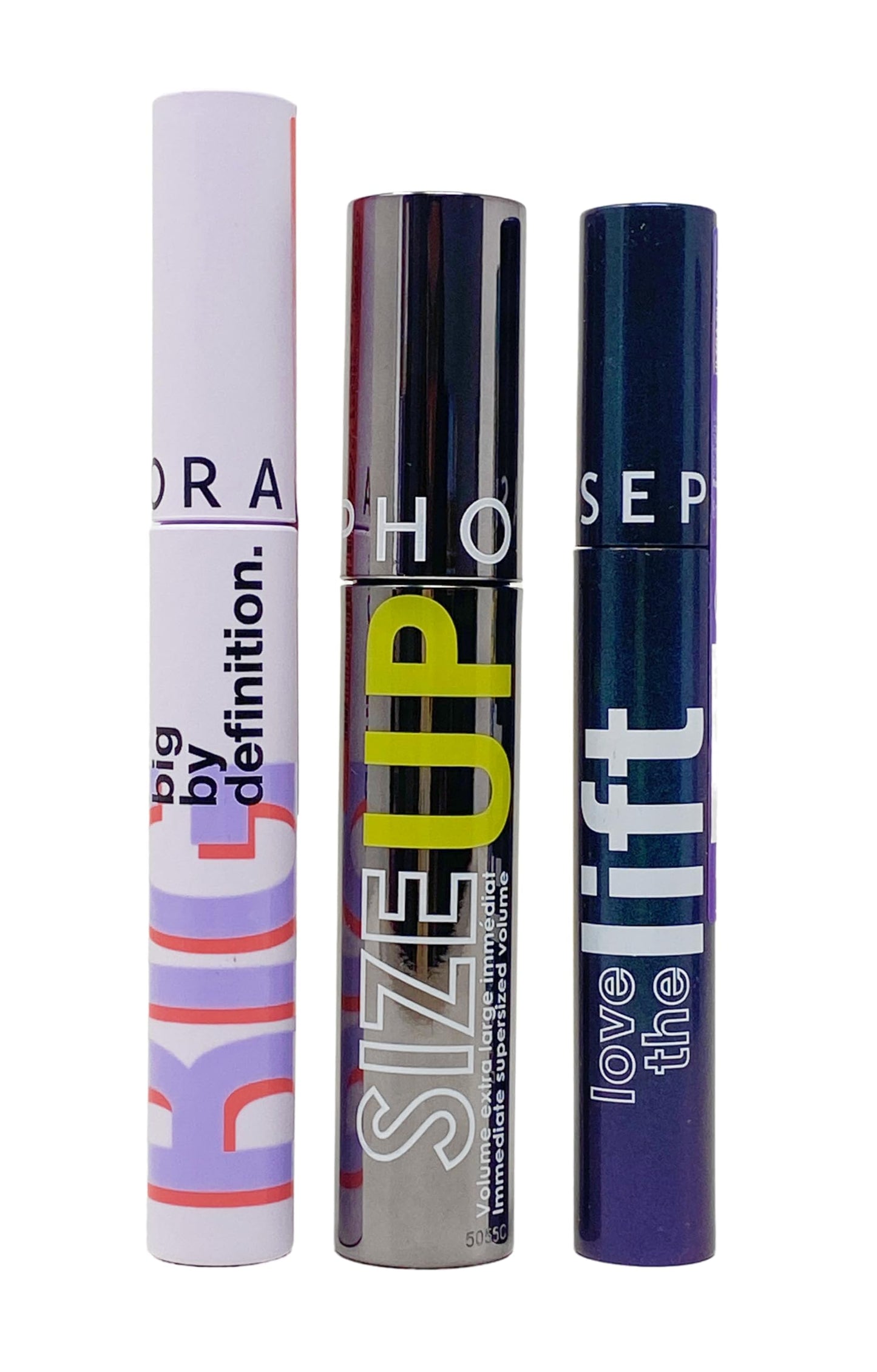 Sephora Collection Mascara Trio Set - Love The Lift, Size Up and Big By Definition Beauty & Personal Care SEPHORA