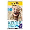 got2b Bleach It Permanent Hair Dye, Ultra Platinum Blonde, 00A, Hair Bleach Kit with Developer and Anti-Brass Purple Mask, Lightens Up to 8 Levels Beauty & Personal Care Got2B