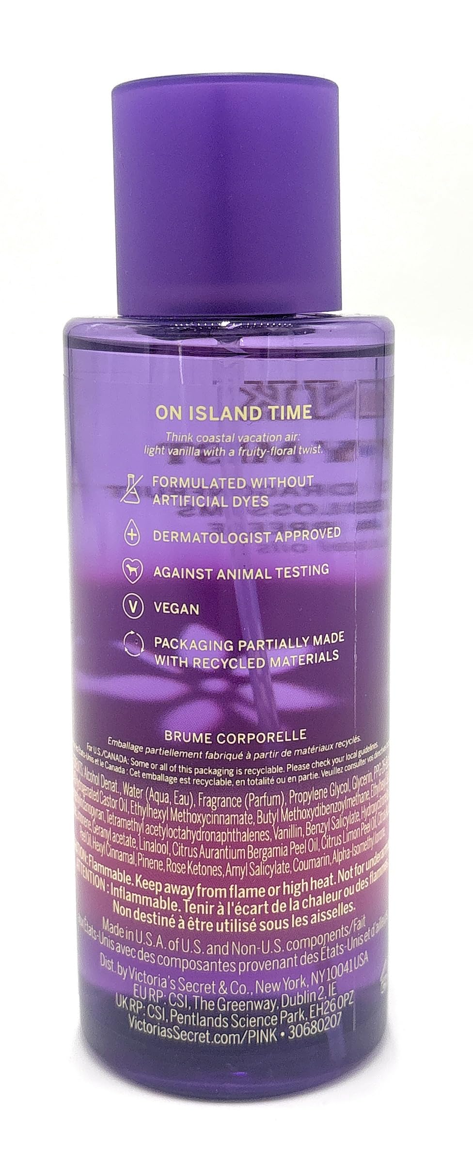 Victoria's Secret PINK Body Mist Aloha Vanilla 8.4 fl oz Limited Edition Beauty & Personal Care Victoria's Secret