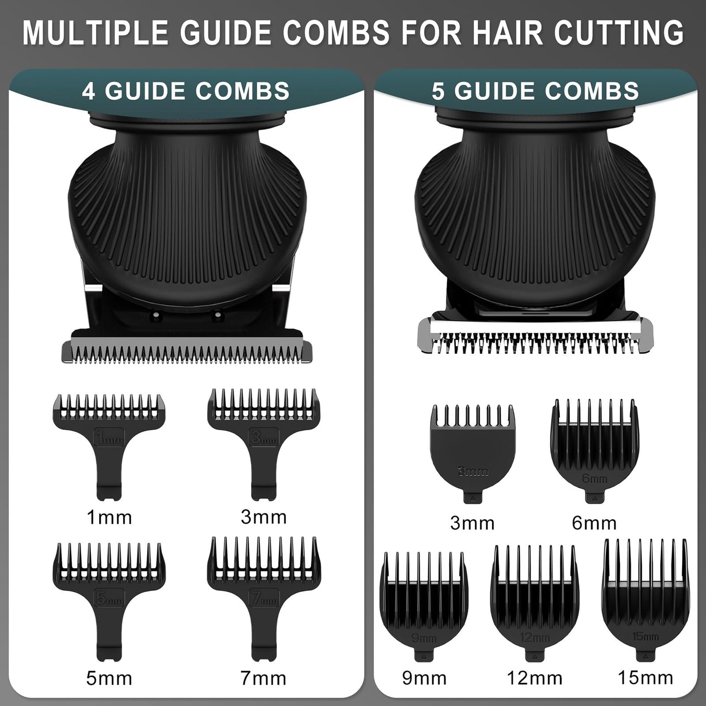 QDKVTNDJZ Hair Clippers for Men, 7 in 1 Trimmer Blades Changeable Electric Baber Haircut Machine Body Nose Set for Beauty and Personal Care QDKVTNDJZ