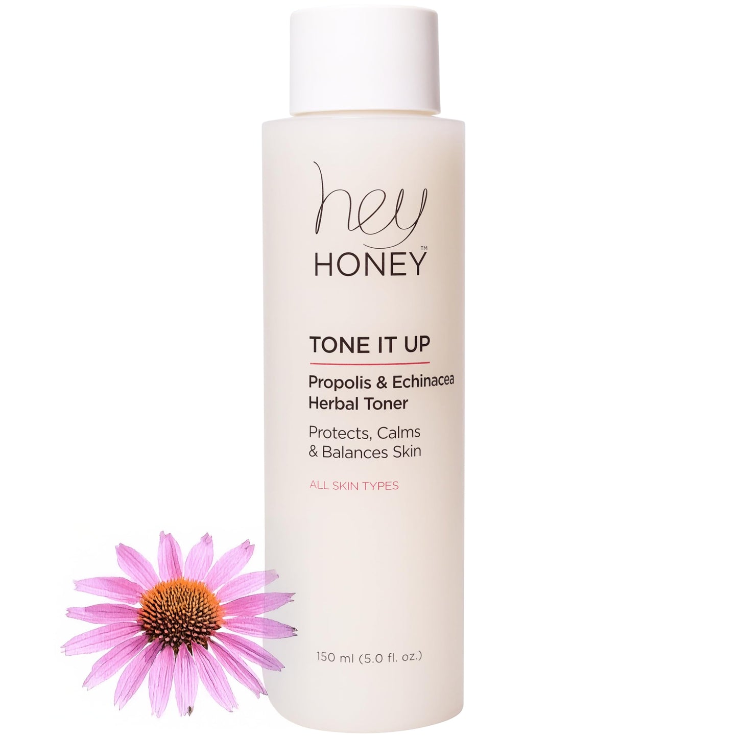 Hey Honey Tone It Up Facial Toner with Propolis Echinacea & Niacinamide | Soothes Skin Redness Hydrates & Restores Skin Barrier | Alcohol-Free Toner Beauty & Personal Care Hey Honey
