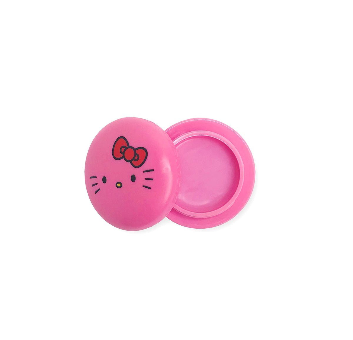 The Crème Shop x Sanrio Hello Kitty Macaron Lip Balm (Hello Kitty Icing On The Cake) Korean Cute Scented Pocket Portable Soothing Advanced Must-Have Beauty & Personal Care The Crème Shop