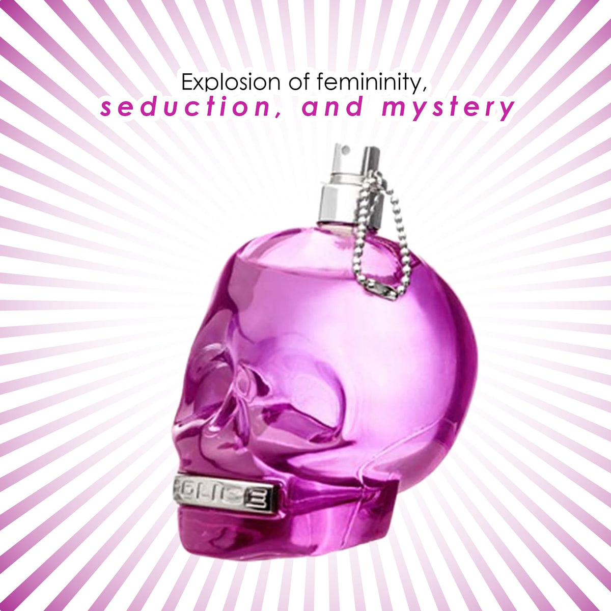 To Be Woman by Police - Perfume for Women - Floral Fruity Fragrance - Opens with Granny Smith Apple, Clementine, and Lime - Blended with White