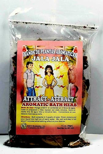 1 PC Aromatic Soothing Herbal Bath Attract Attract JALA JALA BANO DE PLANTAS AROMATICAS - Made in USA - 1 OZ Beauty & Personal Care BRYBRADAN