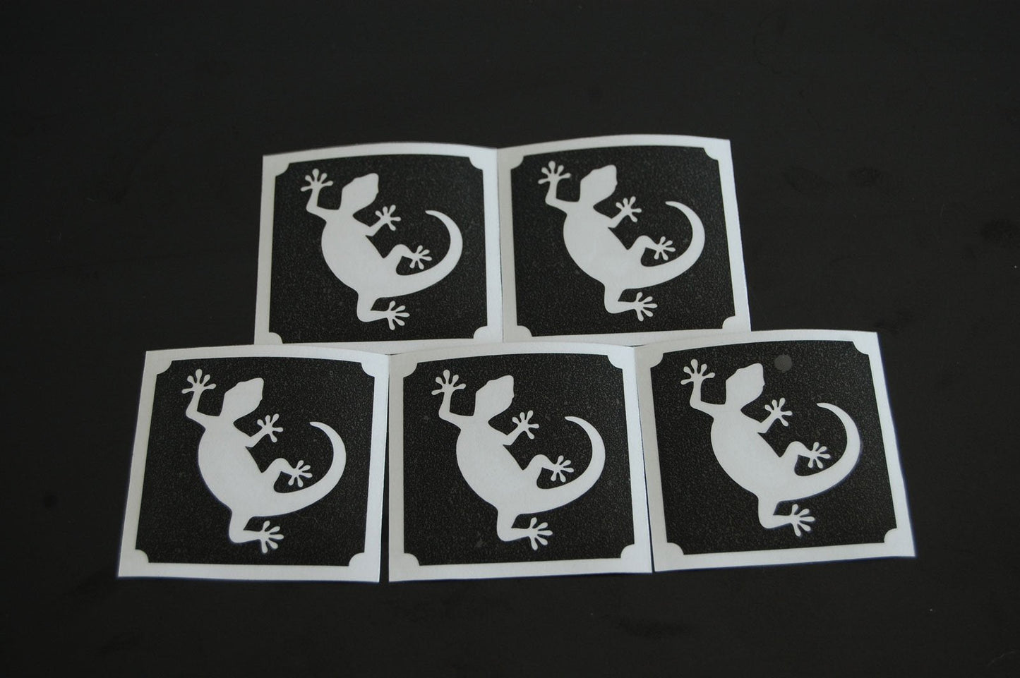 Lizard Make Up Stencil- 5 Pack Beauty & Personal Care DIRECTGLOW LLC