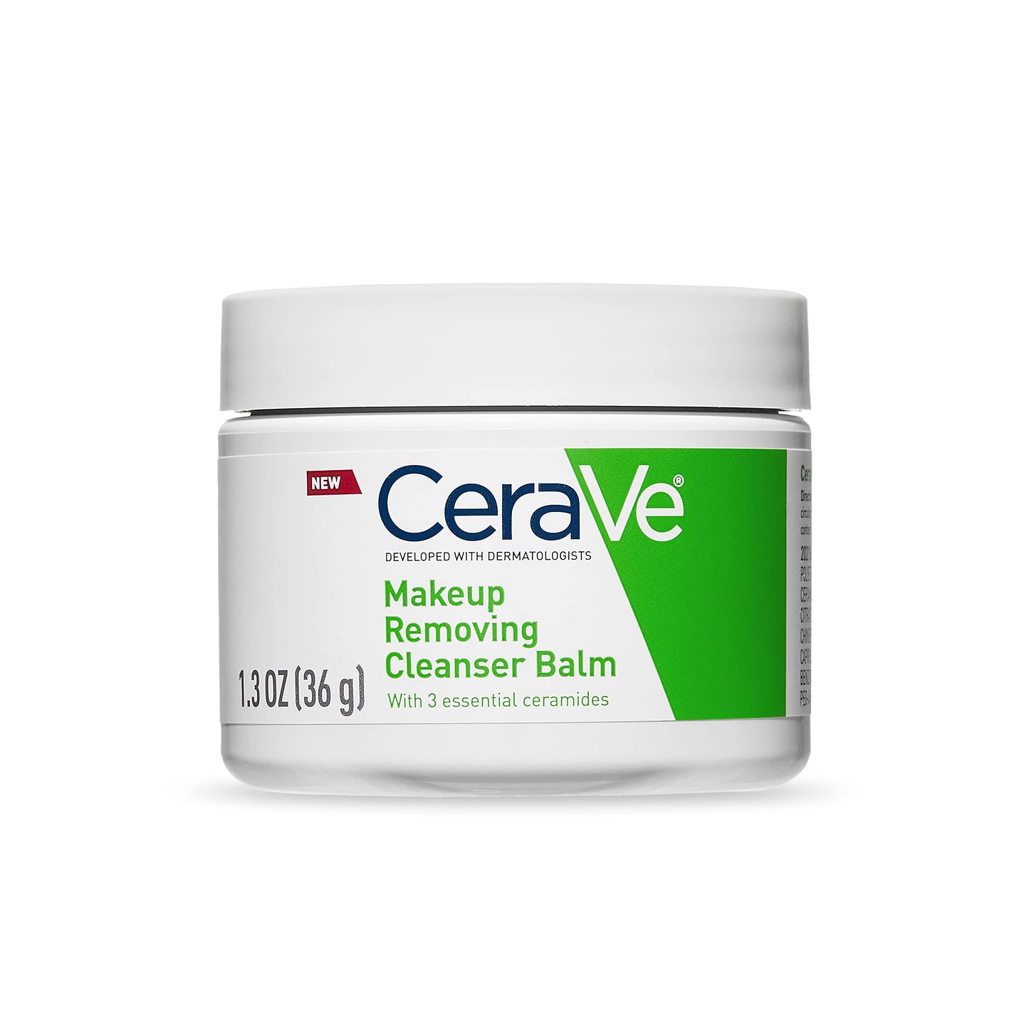 CeraVe Cleansing Balm Makeup Remover 1.3 oz – Waterproof Makeup Remover with Ceramides & Jojoba Oil | Hydrating, Non-Comedogenic, Fragrance-Free Beauty & Personal Care CeraVe