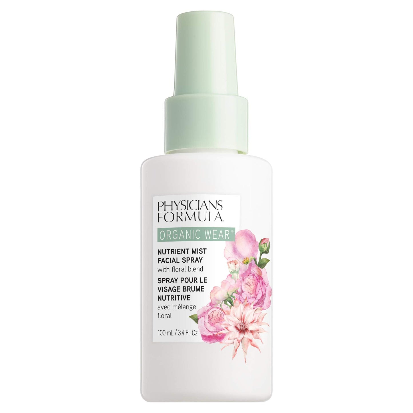 Physicians Formula Organic Wear Nutrient Mist Facial Spray, Botanical Infused, Dermatologist Approved, Vegan, Gluten Free, Tone, Balance, And Prep Beauty & Personal Care Physicians Formula