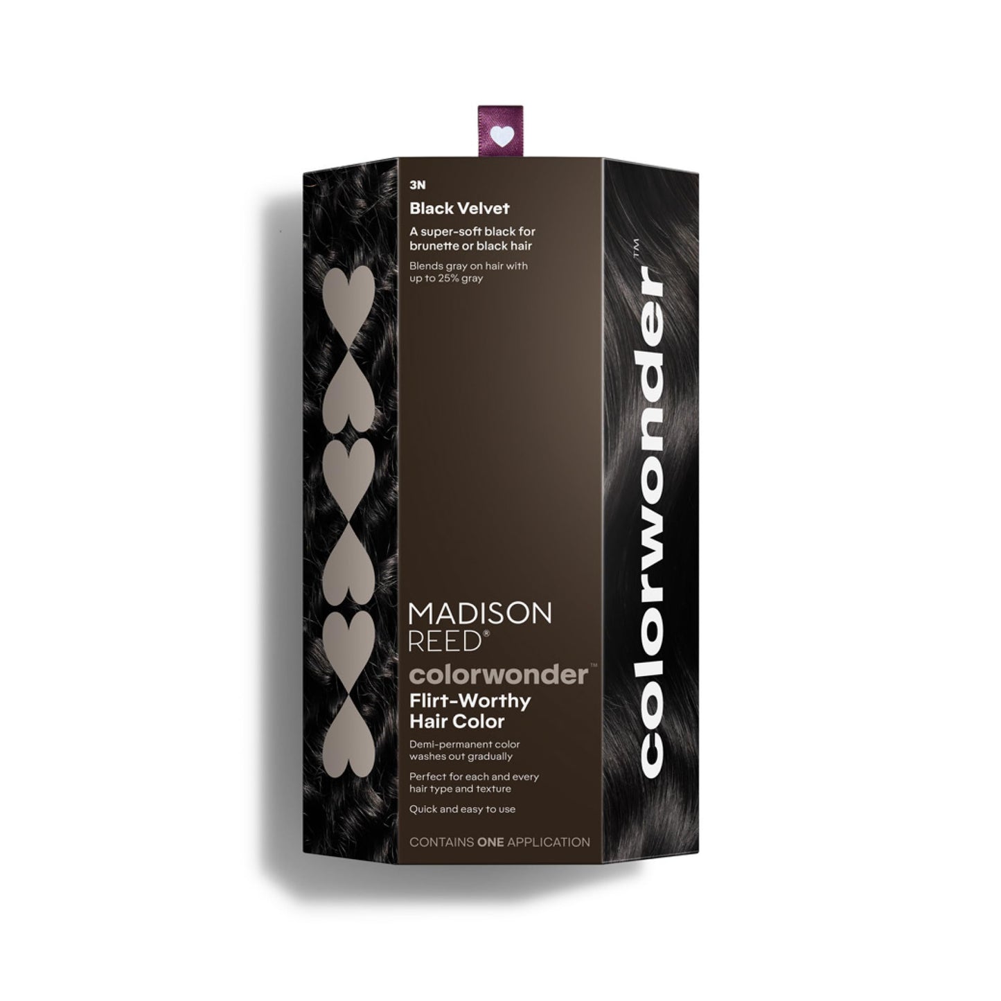 Madison Reed ColorWonder Demi-Permanent Hair Color Kit - 3N Soft Black (Black Velvet) | Blends Up to 25% Gray, Lasts 25 Washes, Ammonia-Free Beauty & Personal Care Madison Reed