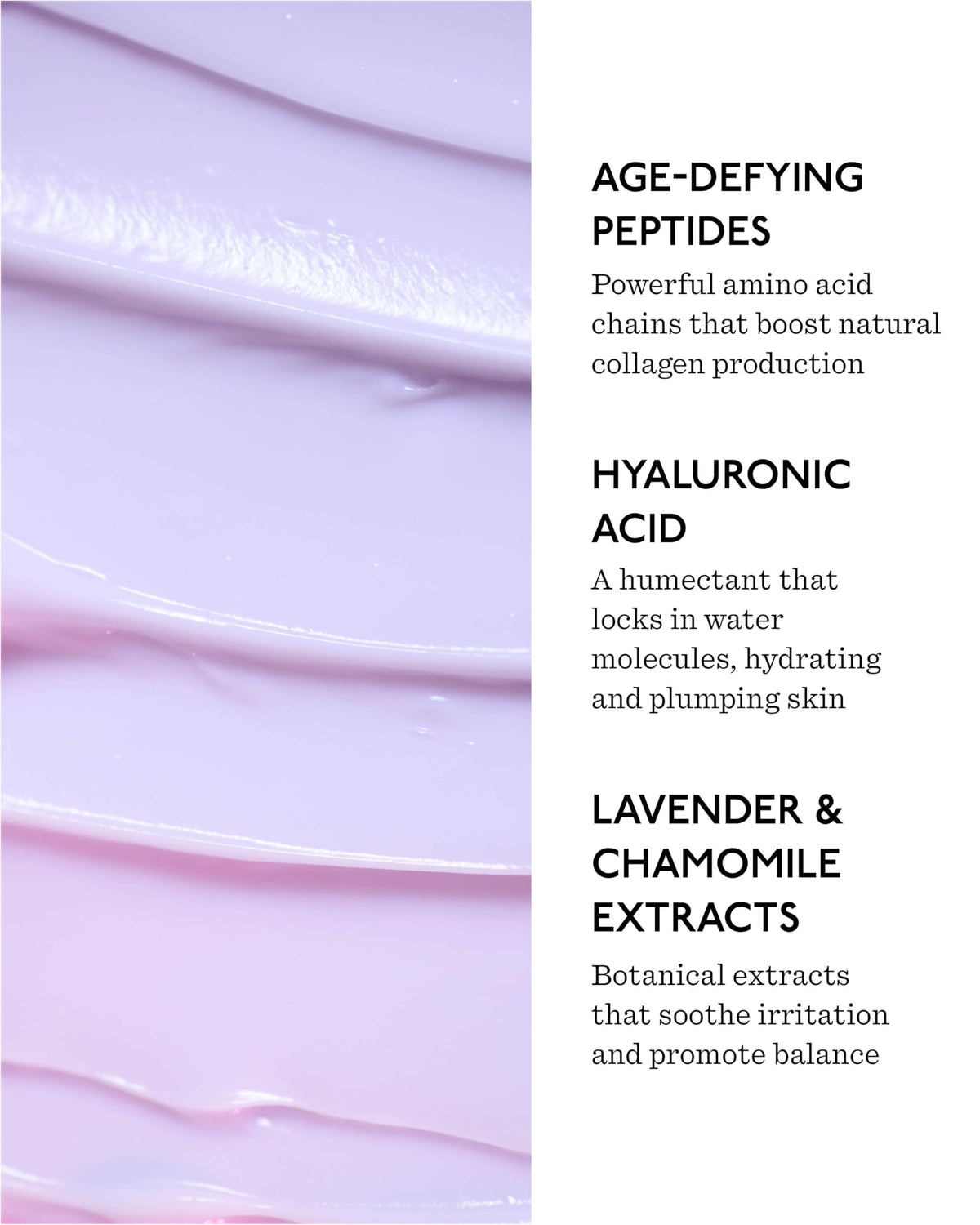 Fount Society Overnight Face Cream with Peptides and Hyaluronic Acid