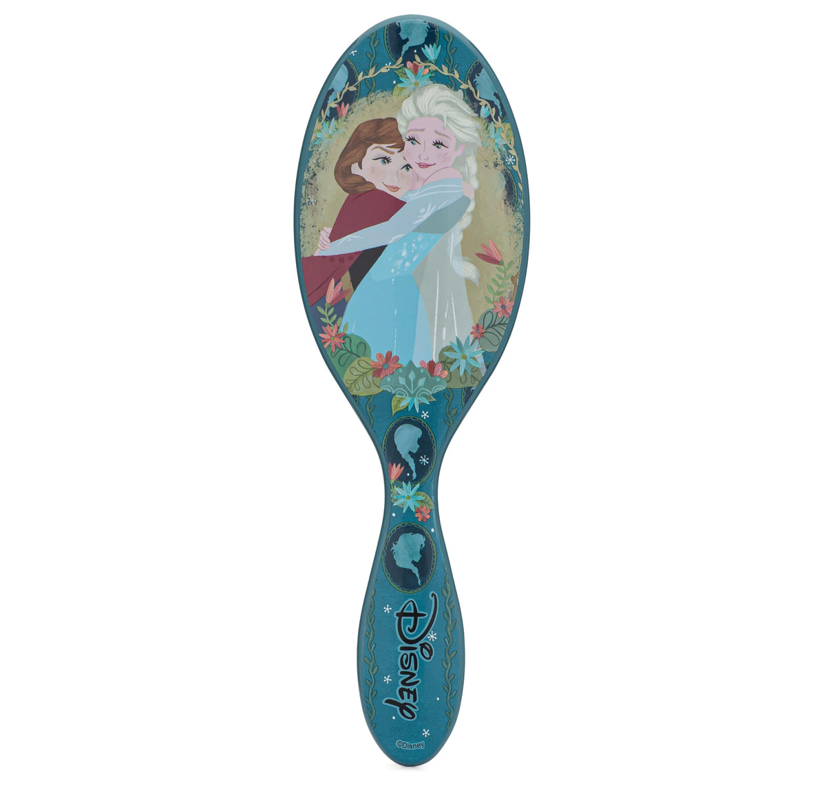 Wet Brush Original Detangler Hair Brush, Anna & Elsa (Disney Love), Ultra-Soft IntelliFlex Bristles, Detangling Bristles Glide Through Tangles (Wet