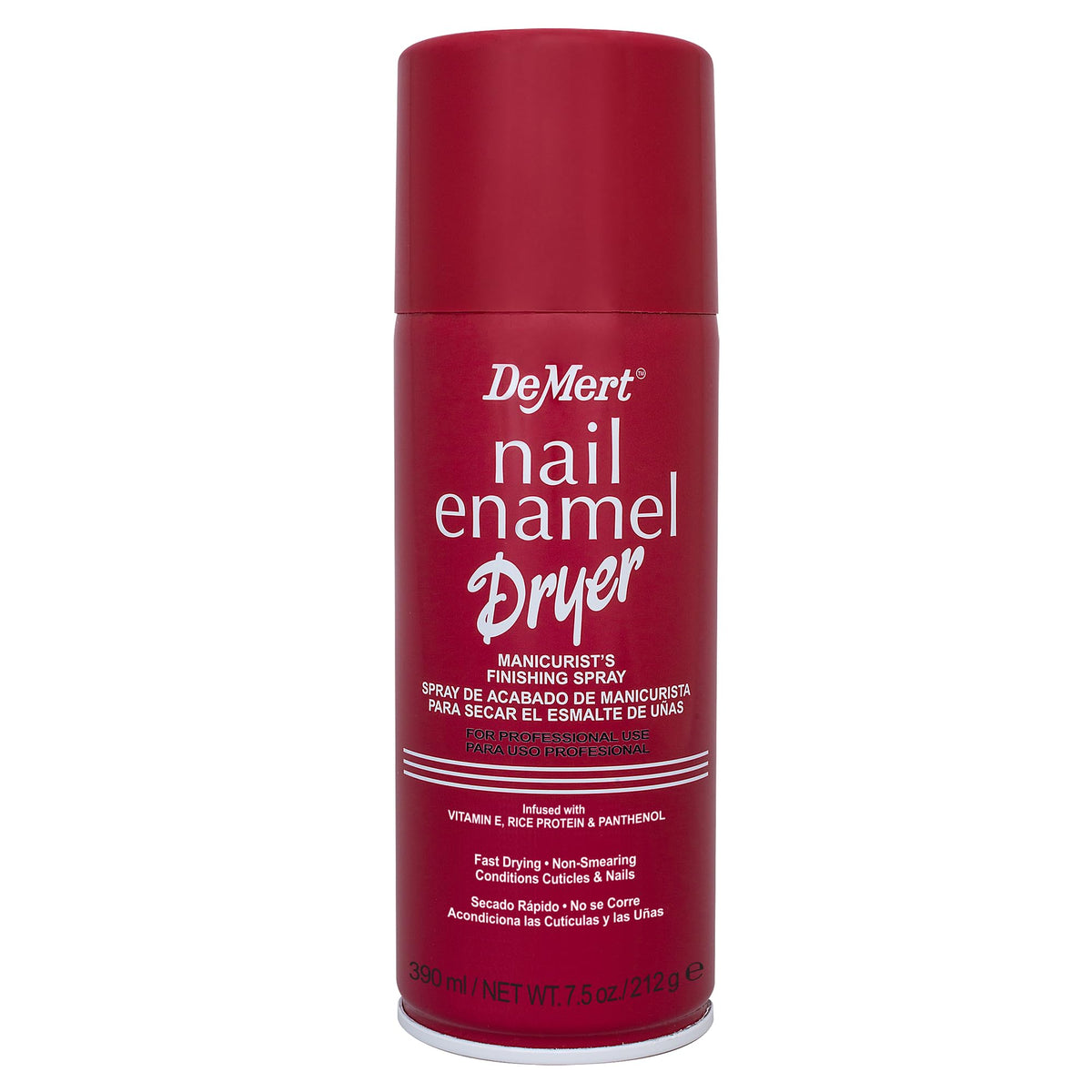 Demert Brands Nail Enamel Dryer Manicurist's Finishing Spray - 7.5 fl oz Spray Can - Fast Drying