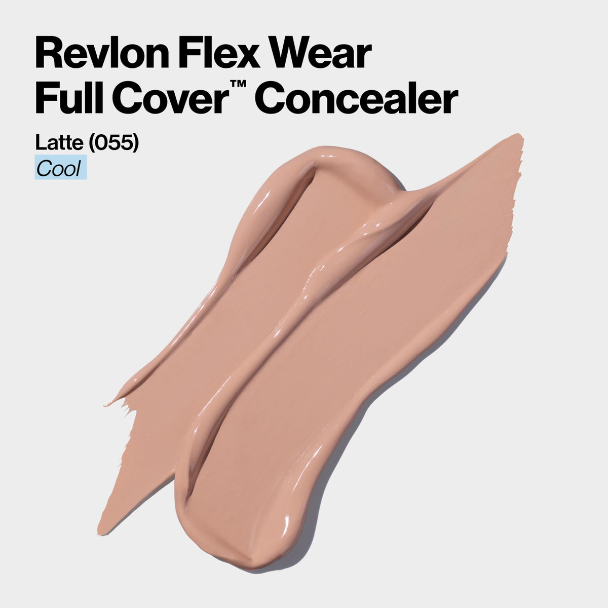 Revlon ColorStay Flex Wear, Full Cover Non-Creasing Concealer, Infused with Hyaluronic Acid & Vitamin E, Flexible Longwear, 055 Latte, 0.34 Fl Oz Beauty & Personal Care REVLON