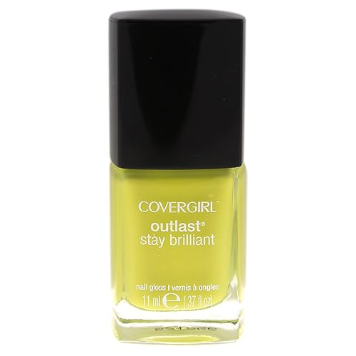 COVERGIRL Outlast Stay Brilliant Nail Gloss Nuclear 97, .37 oz Beauty & Personal Care COVERGIRL