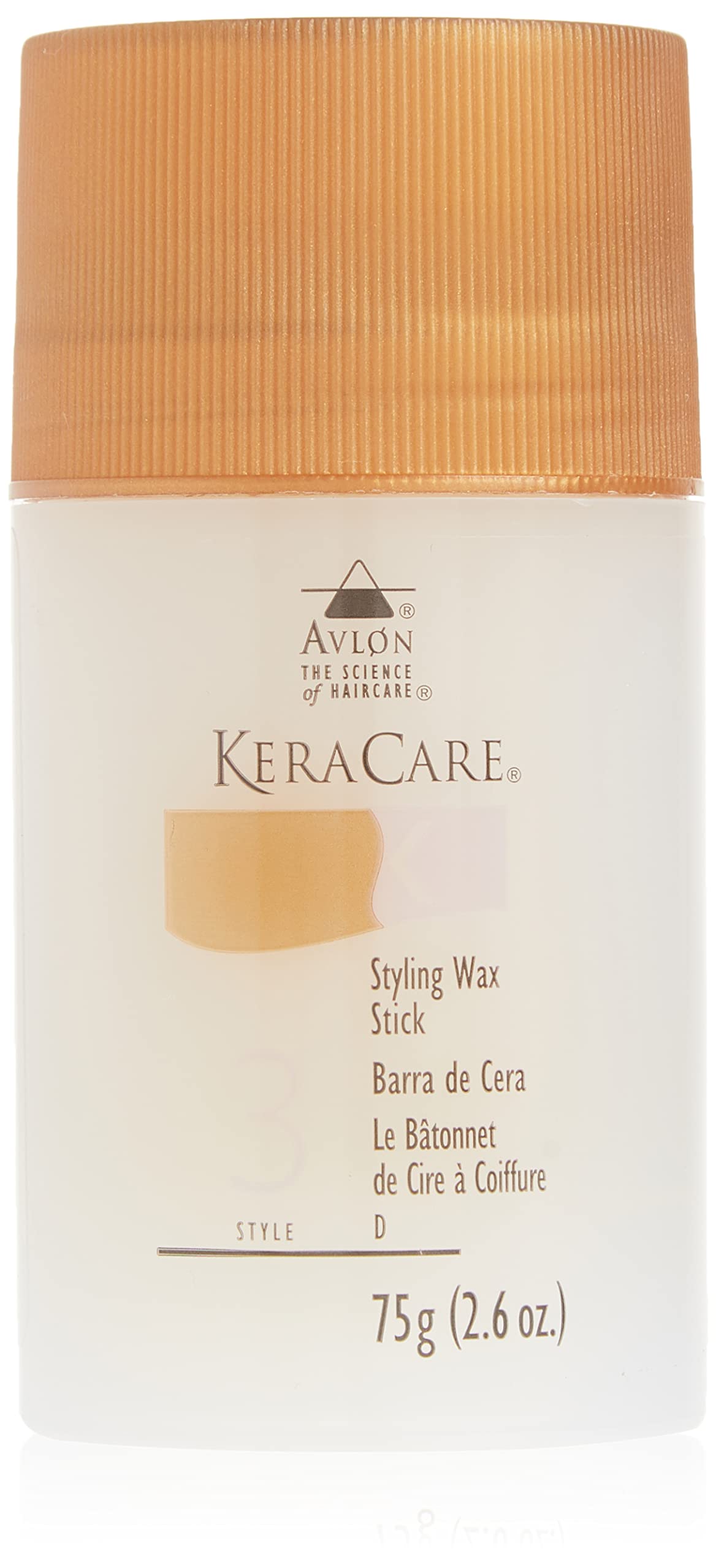 Avlon KeraCare Hair Wax Stick - 2.6 oz - For Slick Back Buns and Slick Back Ponytails - Flyaway Hair-Tamer - Frizz Control - with Castor Seed Oil Beauty and Personal Care KeraCare