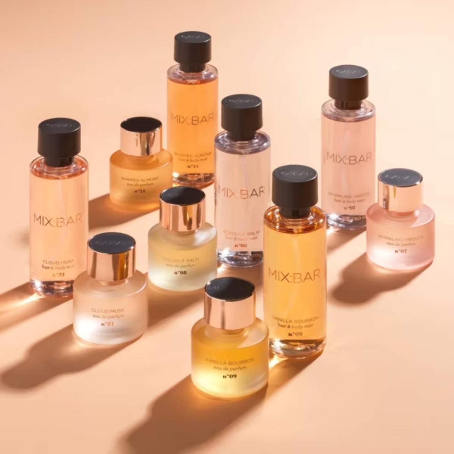 MIX:BAR Honey Milk Hair + Body Mist, Fragrance Bedroom Linen Spray - Notes of Notes of Honey, Vanilla, Sweet Cream, Almond Blossom, 5oz Beauty & Personal Care MIX:BAR