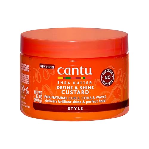 Cantu Shea Butter for Natural Hair Curling Custard, 12 Ounce Beauty & Personal Care Cantu