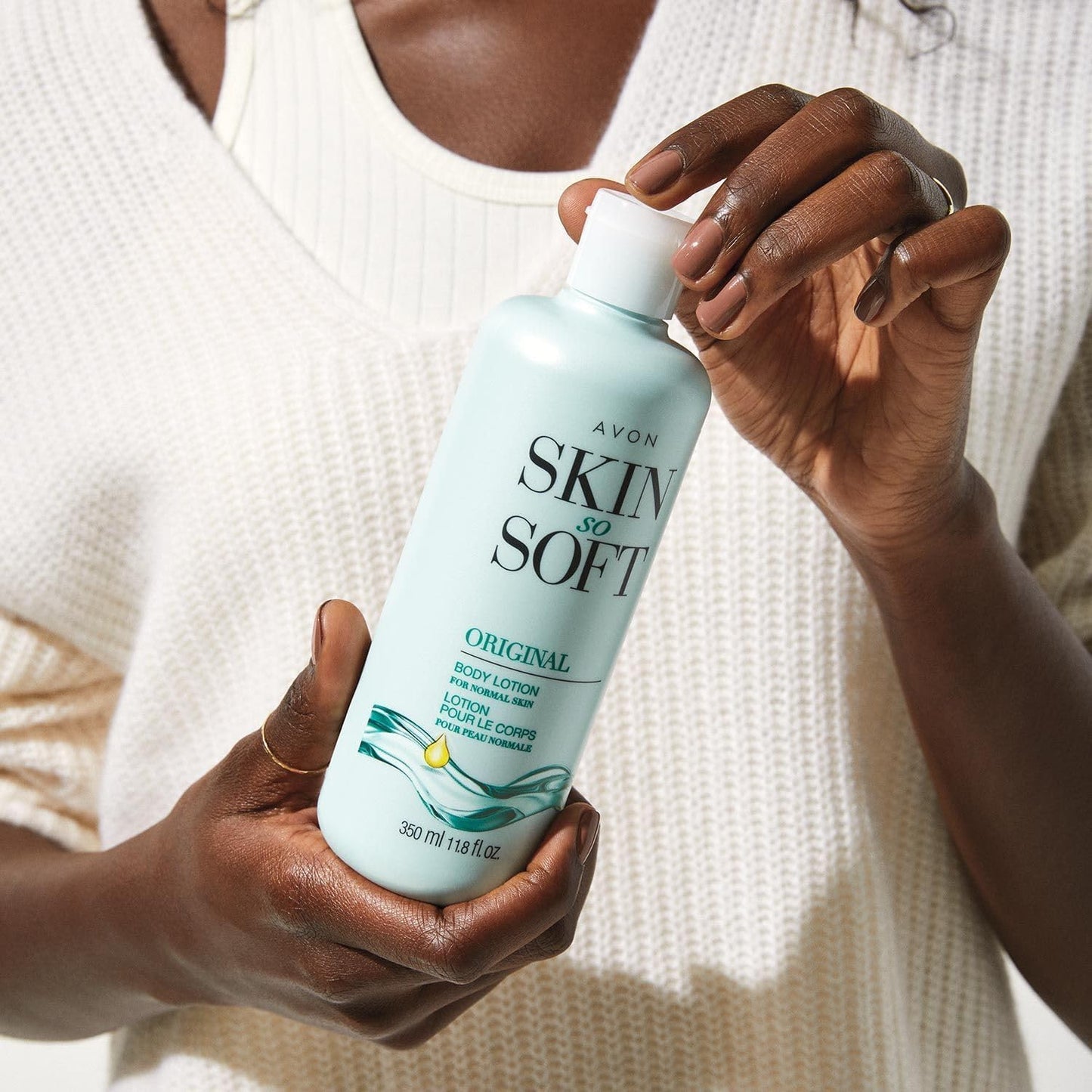 AVON Skin So Soft Original Body Lotion for Women, Paraben-Free Moisturizing Hand and Body Lotion for Dry Skin with Jojoba Oil, Non-Greasy Lightweight Beauty & Personal Care AVON