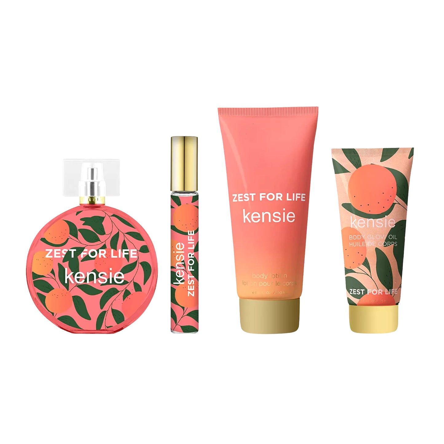 Kensie Zest for Life 4 Piece Gift Set EDP, 3.4 fl. oz. Beauty & Personal Care kensie
