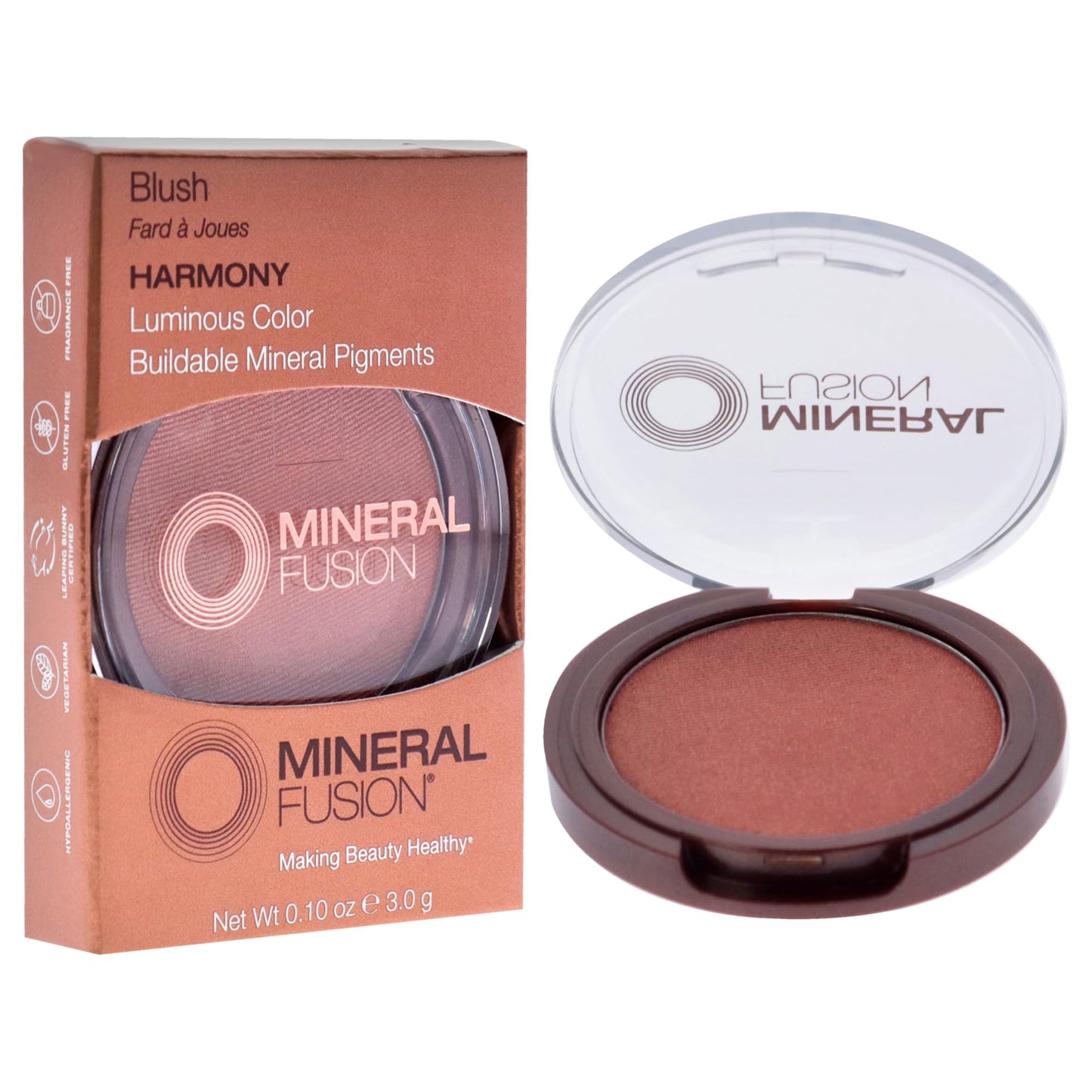 Mineral Fusion Blush Packaging May Vary, Harmony, 0.1 Ounce Beauty & Personal Care Mineral Fusion