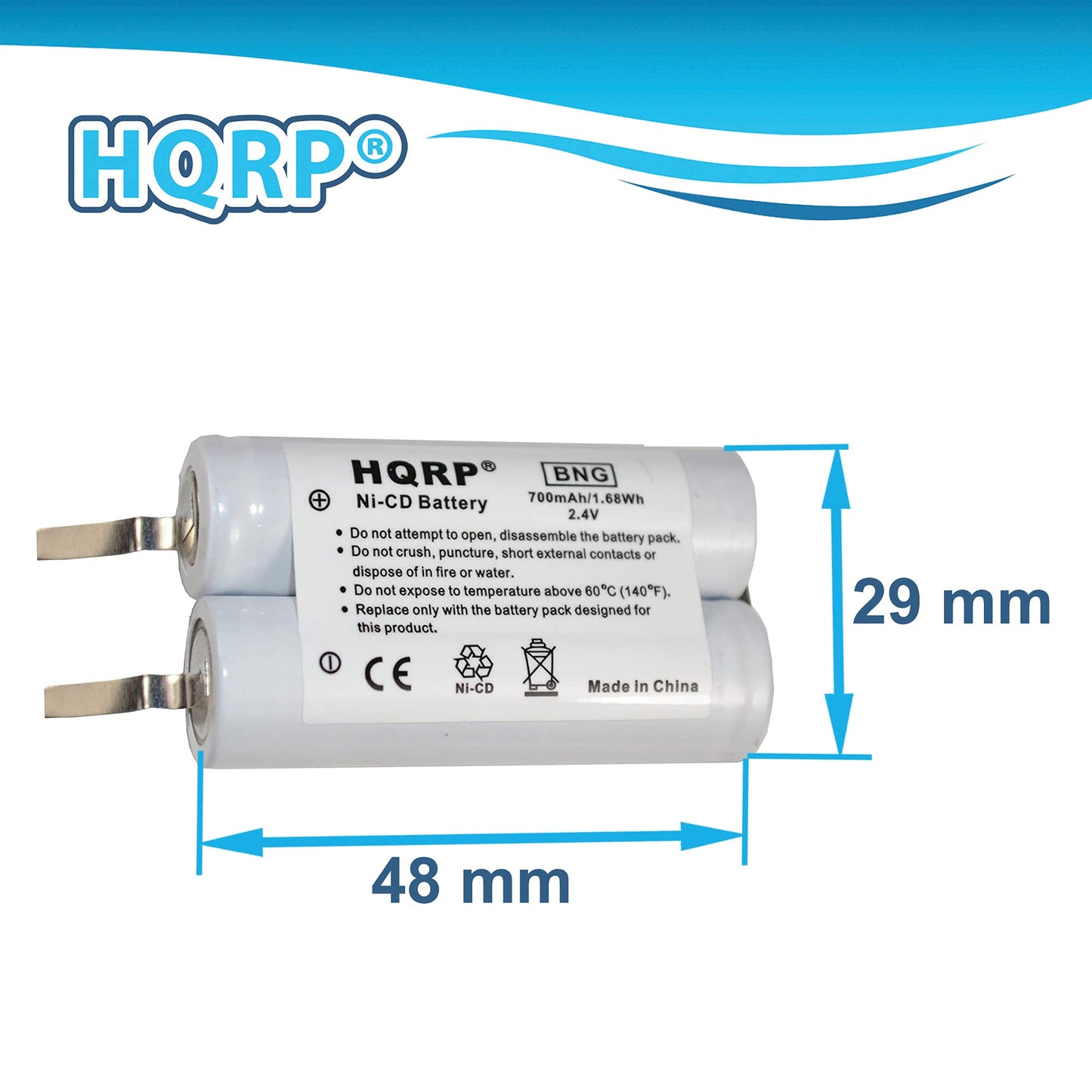 HQRP Battery Compatible with Philips Norelco 5821XL 5822XL 5825XL 5841XL 5842XL 5845XL Razor/Shaver Plus Screwdriver Beauty and Personal Care HQRP