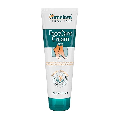 Himalaya FootCare Cream, Intense Moisturizing & Hydrating for Dry Feet and Cracked Heels, 2.64 oz Beauty & Personal Care Himalaya