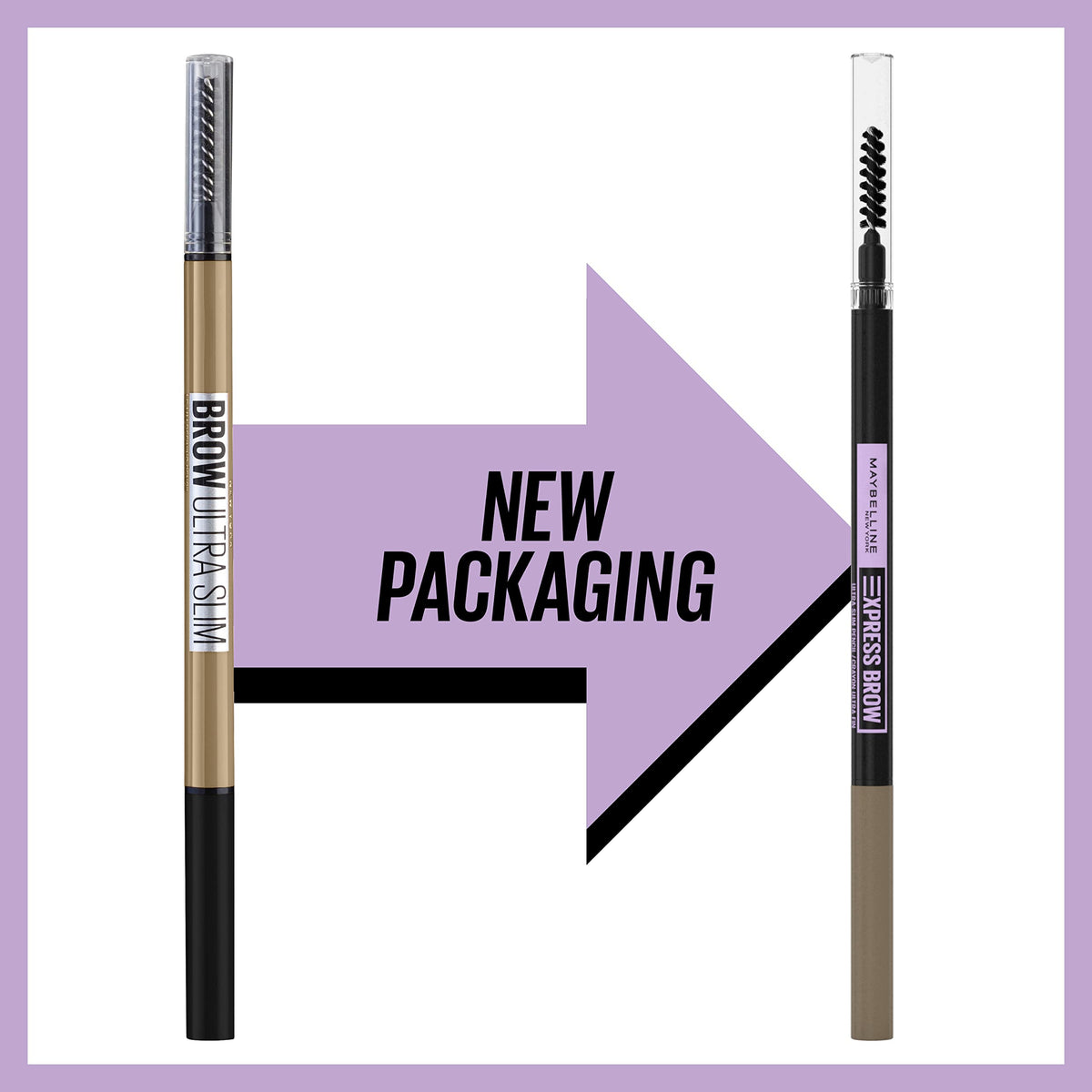 Maybelline Brow Ultra Slim Defining Eyebrow Makeup Mechanical Pencil With 1.55 MM Tip And Blending Spoolie For Precisely Defined Eyebrows, Light Beauty & Personal Care MAYBELLINE