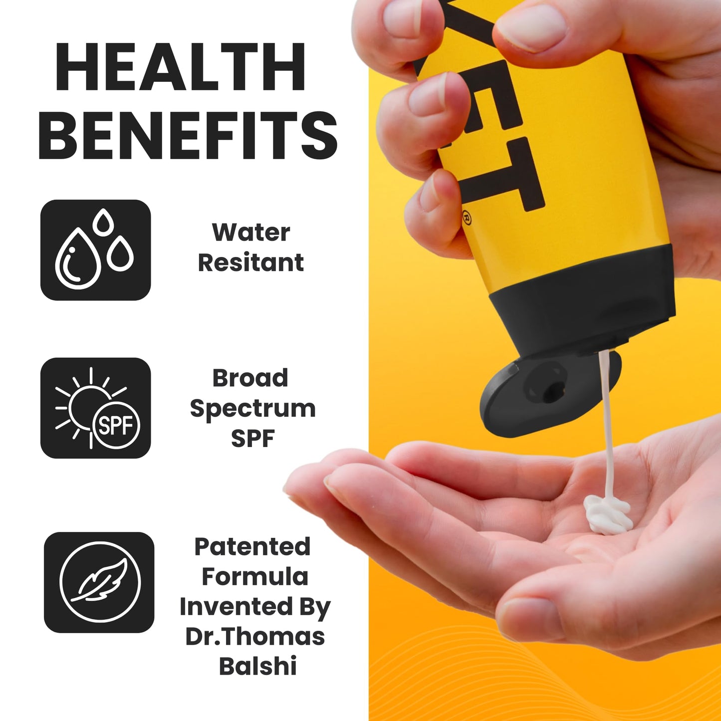 JACKET Sport Sunscreen SPF 50+ – Broad Spectrum Face & Body Lotion, Non-Greasy, Water & Sweat Resistant, Vitamin-Enriched, 4 fl oz Beauty & Personal Care JACKET